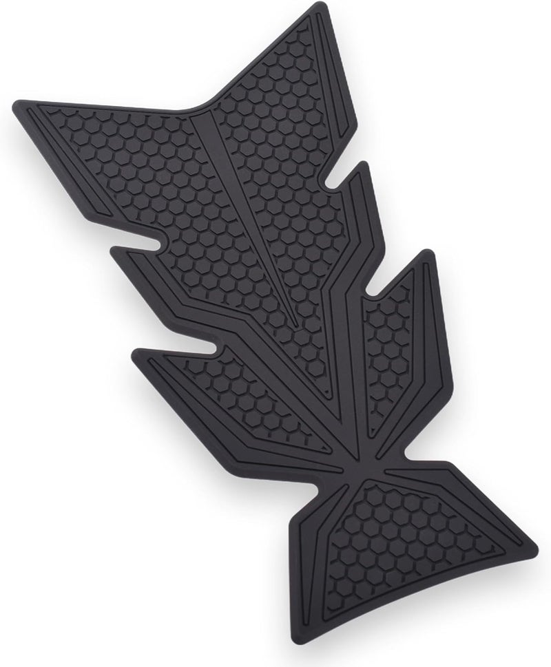 BYEMTTY Motorcycle Tank Grip Protector Pads, Anti-Slip Honeycomb Design, Compatible with Suitable forZX-25R/SE ZX-4R SE/4RR (black1) - Image 1